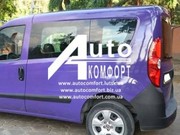 Задний салон,  левое окно,  короткая база {original} на Fiat Doblo 2010-