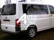 Задний салон,  правое стекло на Volkswagen Transporter Т-5 (короткая ба