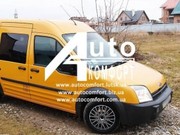 Лобовое стекло на Ford Tourneo,  Ford Connect (2002-) с установкой